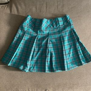 Women’s Wild Fable green plaid skirt